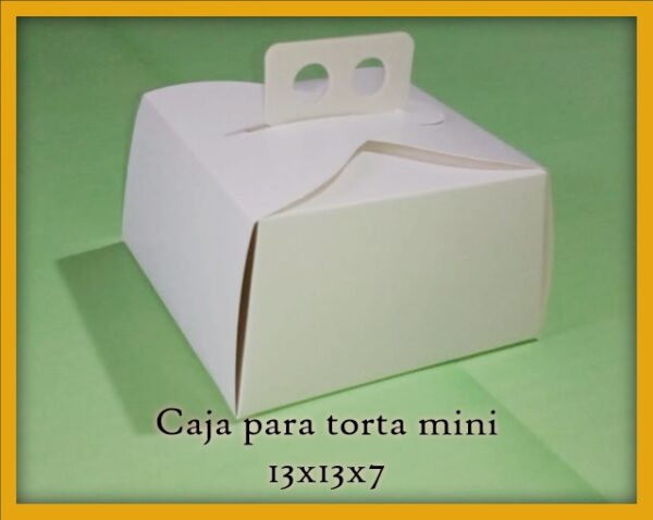 ARTE CORPOREO - Caja para Torta Mini